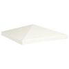 vidaXL ガゼボトップカバー 310g/m² 3x3m クリームホワイト