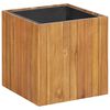 vidaXL ガーデントールプランター 43.5x43.5x43.5cm アカシア無垢材