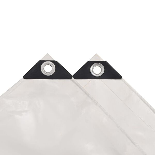 vidaXL ターポリンシート 650g/m² 1.5x20m ホワイト