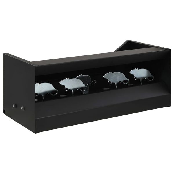 vidaXL マグネット式 ペレットキャッチャー 射撃用ターゲット 4+1 ネズミデザイン