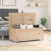 vidaXL 収納ボックス 110x50x45.5 cm 無垢材 パイン材