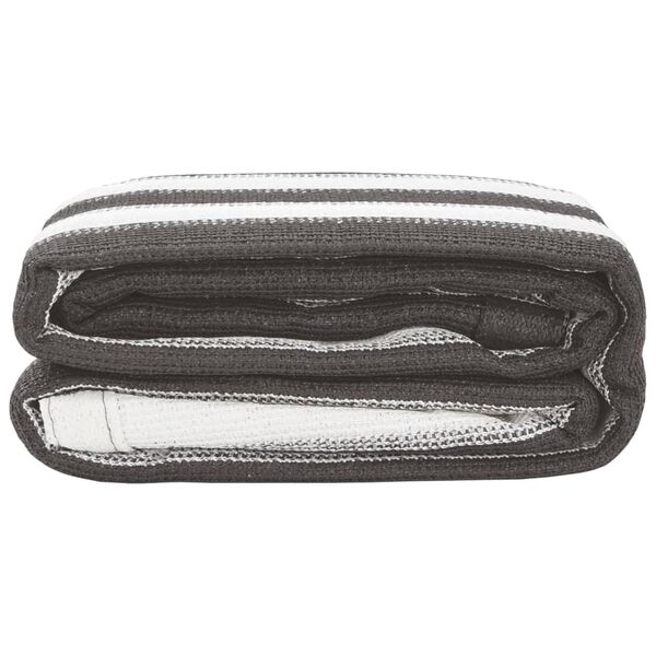 vidaXL テントマット 300x400cm アントラシート＆ホワイト