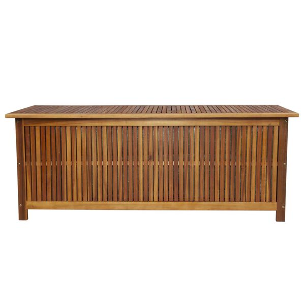 vidaXL ガーデン収納ボックス 150x50x58cm アカシア無垢材