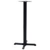 vidaXL ビストロテーブル脚 56x56x107 cm 鋳鉄製 ブラック