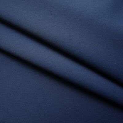 vidaXL 遮光カーテン 2面タイプ 140x225cm フック付き ブルー