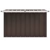vidaXL ガーデン収納ボックス ブラウン 109x67x65 cm