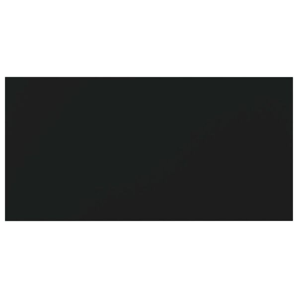 vidaXL 本棚ボード 4点 ブラック 80x40x1.5cm パーティクルボード