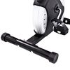 vidaXL エクササイズバイク 抵抗ベルト付き ブラック