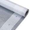 vidaXL レノ防水シート 260g/m&sup2; 3x4m ホワイト