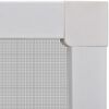 vidaXL 虫除け網戸 130x150cm ホワイト