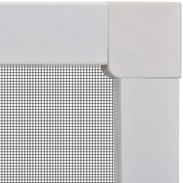 vidaXL 虫除け網戸 130x150cm ホワイト
