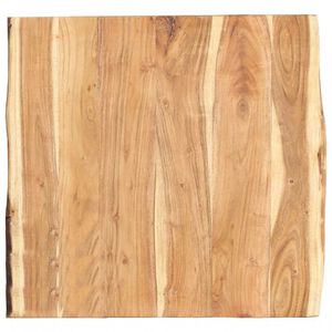 vidaXL テーブルトップ アカシア無垢材 58x(50-60)x3.8cm
