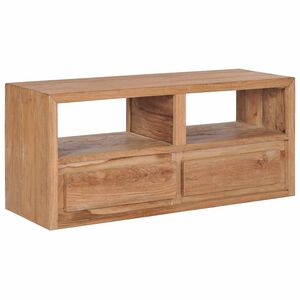 vidaXL TVキャビネット 90x30x40cm チーク無垢材