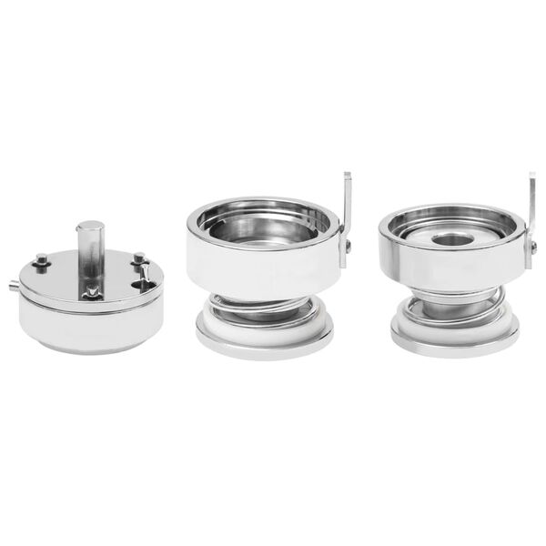 vidaXL 缶バッジメーカー専用 交換式 金型 58mm