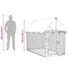 vidaXL 屋外用犬小屋　屋根付き 200x100x150cm