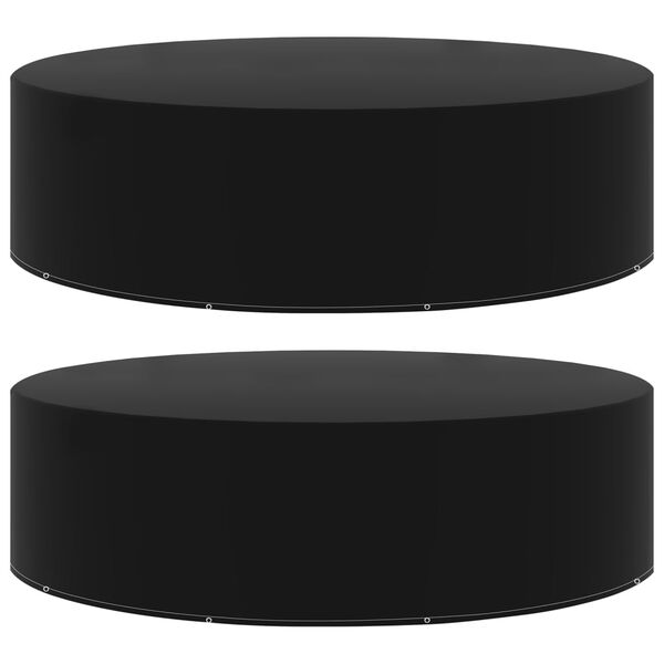 vidaXL ガーデン家具カバー 2点 10穴 205x90 cm