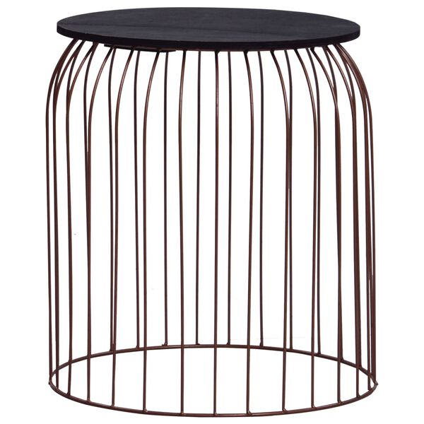 vidaXL コーヒーテーブル 3点 コッパー