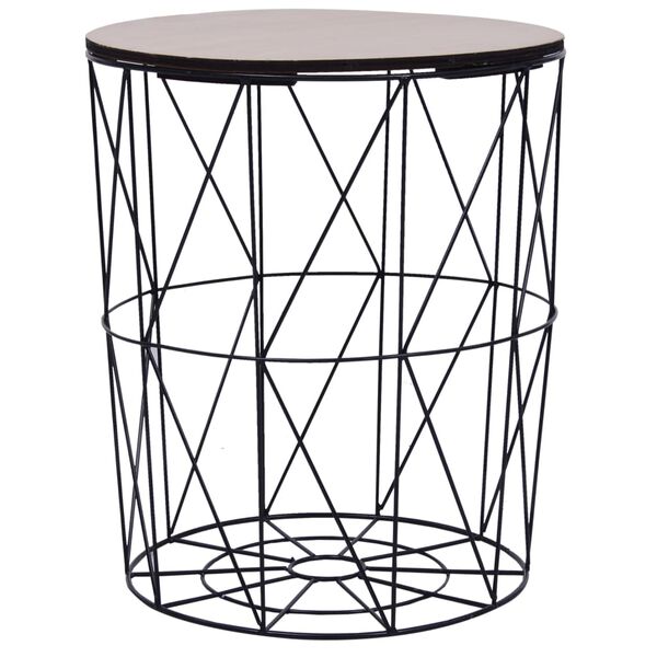 vidaXL コーヒーテーブル 3点 ブラック