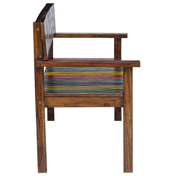 vidaXL ダイニングチェア 4点セット 再生無垢材