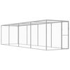 vidaXL 猫用ケージ 6x1.5x1.5m 亜鉛メッキ鋼製