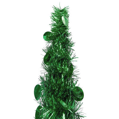 vidaXL ポップアップ 人工クリスマスツリー グリーン 180cm PET製