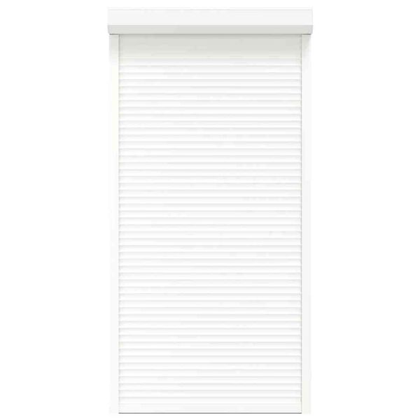 vidaXL ローラーシャッター 110x220cm アルミ製 ホワイト