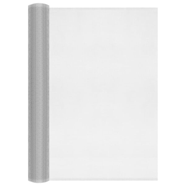 vidaXL メッシュスクリーン アルミニウム製 60x1000cm シルバー