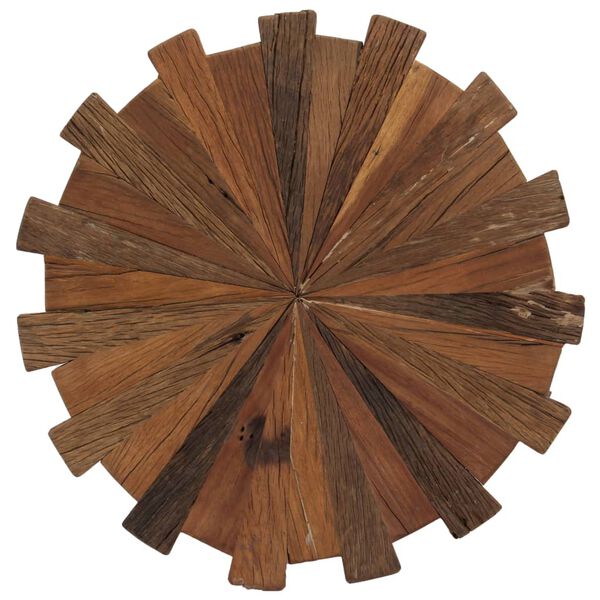 vidaXL コーヒーテーブル 2点 無垢の再生木材