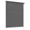 vidaXL 屋外用ローラーブラインド 60x230cm アントラシート