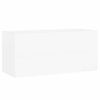 vidaXL バスルーム家具2点セット ホワイト パーティクルボード