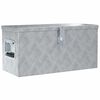 vidaXL アルミボックス 61.5x26.5x30cm シルバー