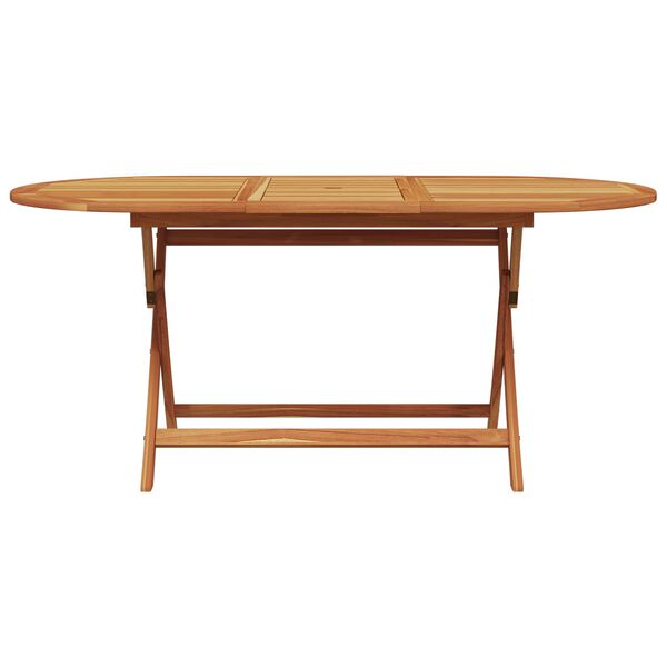 vidaXL ガーデンダイニングセット 7 pcs ブラック ソリッドアカシアウッド