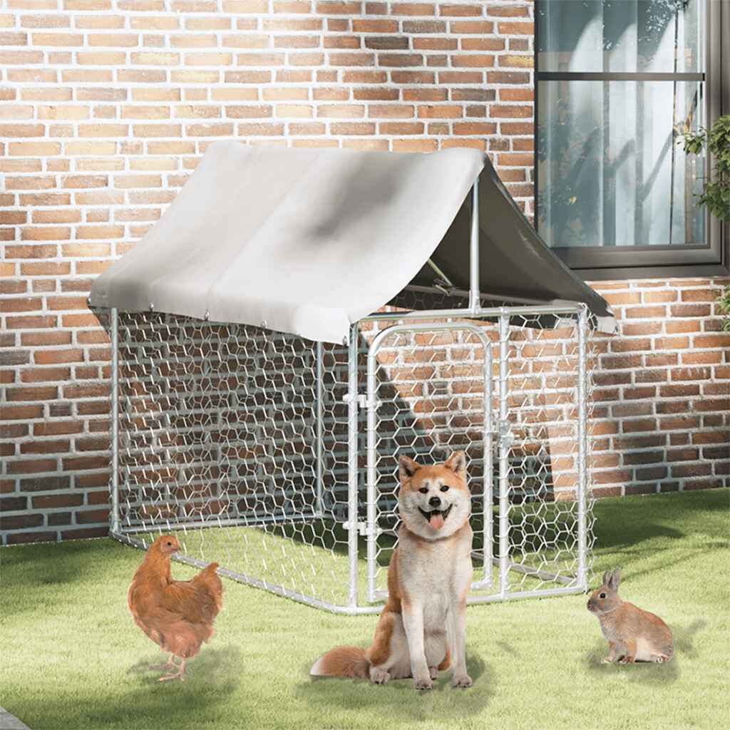 vidaXL 屋外用犬小屋 屋根付き 200x100x150cm | vidaXL.jp