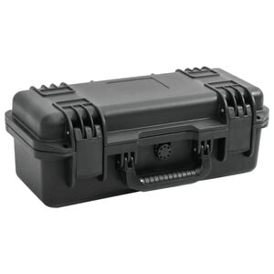 vidaXL ポータブルフライトケース ブラック 46.5x21.5x17.5 cm PP
