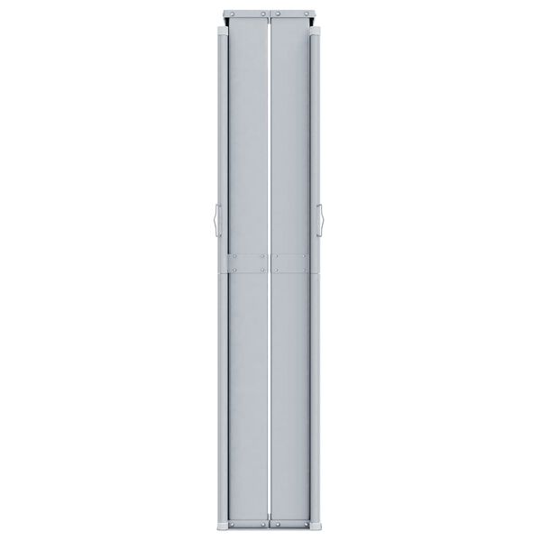 vidaXL 引き込み式サイドオーニング 100x1000cm ブルー