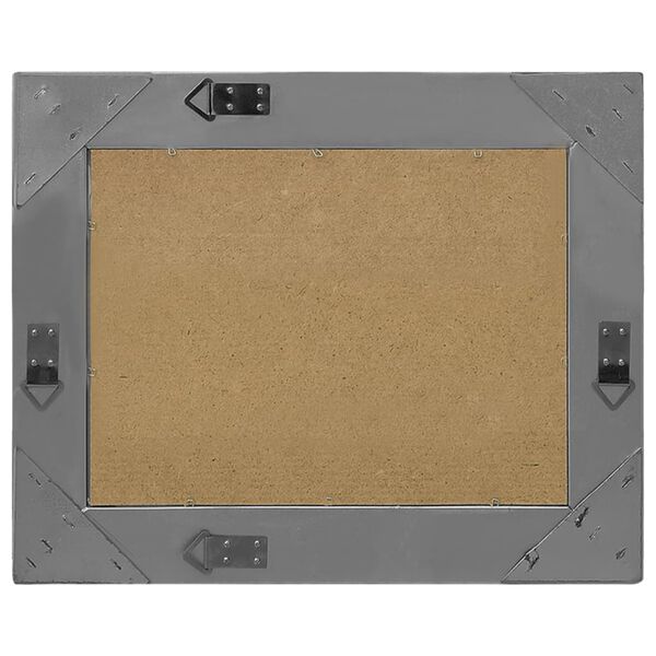 vidaXL ウォールミラー バロック調 60x40cm ブラック