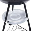 vidaXL 携帯式 チャコールケトルBBQグリル XXL ホイール付き 44cm