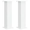vidaXL 植物スタンド 2 pcs ホワイト 30.5 x 30 x 100.5 cm エンジニアードウッド