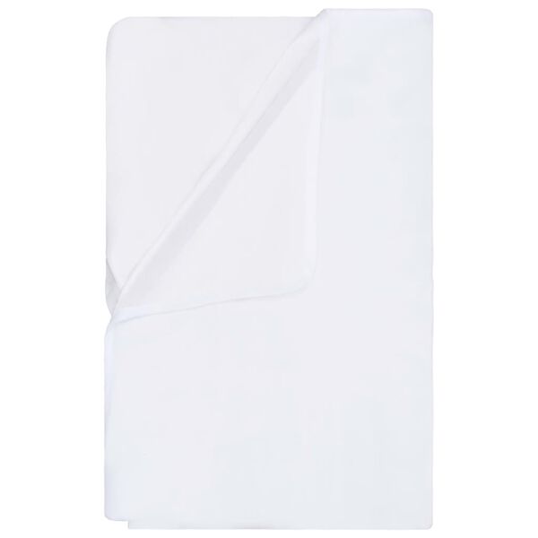 vidaXL マットレスプロテクター 防水 2点 コットン製 180x200cm ホワイト