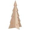 vidaXL 木製クリスマスツリー デコレーション用 80cm パイン無垢材