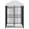 vidaXL 屋外犬小屋 屋根付き 120x120x150cm
