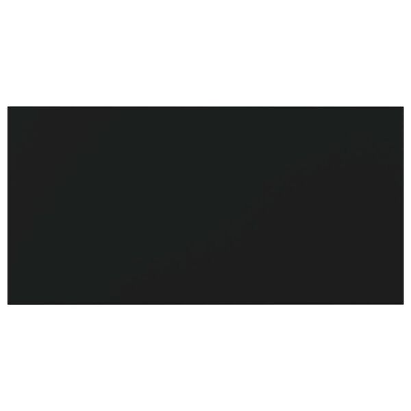 vidaXL 本棚ボード 8点 ブラック 40x20x1.5cm パーティクルボード