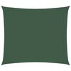 vidaXL サンシェードセイル 2.5x3m 長方形 オックスフォード生地 ダークグリーン
