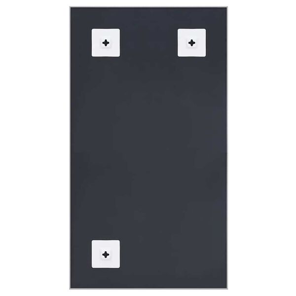 vidaXL ミラー 80x60cm シルバー