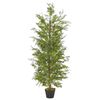 vidaXL 人工観葉植物 イトスギ (サイプレス) ポット付き 150cm グリーン