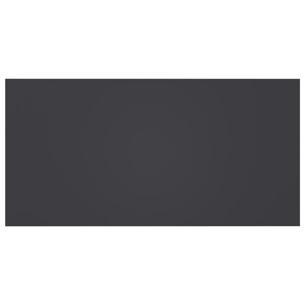 vidaXL 本棚ボード 4点 グレー 40x20x1.5cm パーティクルボード