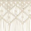 vidaXL マクラメカーテン 140x240cm コットン製