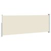 vidaXL 引き込み式サイドオーニング 160x500cm クリーム