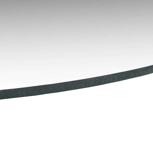 vidaXL フレームレスミラー 丸型 30cm ガラス製