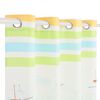 vidaXL 子供部屋 柄付き 遮光カーテン 2点 140x240cm 世界旅行